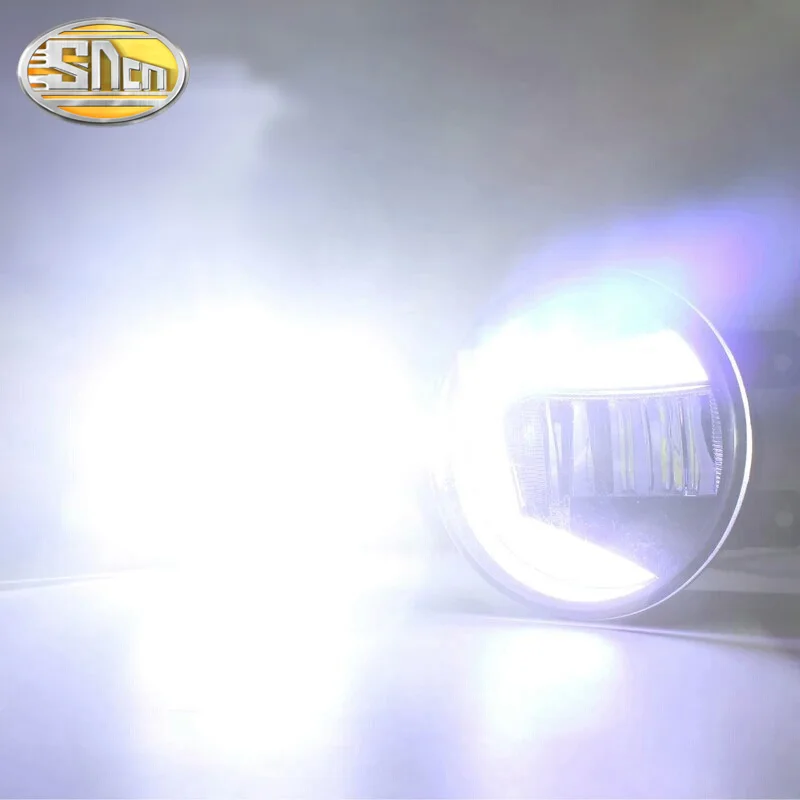 

For Toyota Highlander 2009~2018 LED Projector Fog Lamp DRL Daytime Running Light Waterproof High brightness