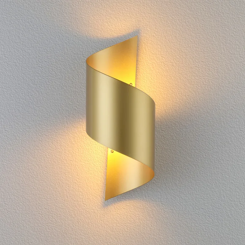 

Nordic led Wall Lights Indoor Bedroom Bedside Wall Lamps Modern Decoration Aisle Stairs Lighting Luxury E27 Lamp 110-240V