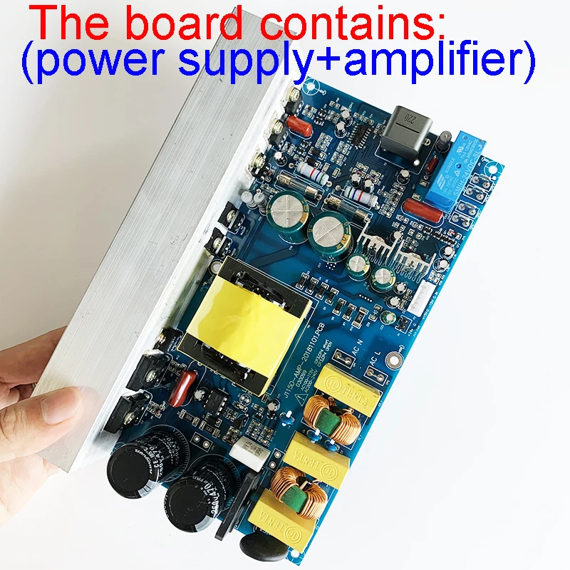 1KW AMP 1000W усилитель IRS2092 Mono Channel Class D высокомощный цифровой с переключателем