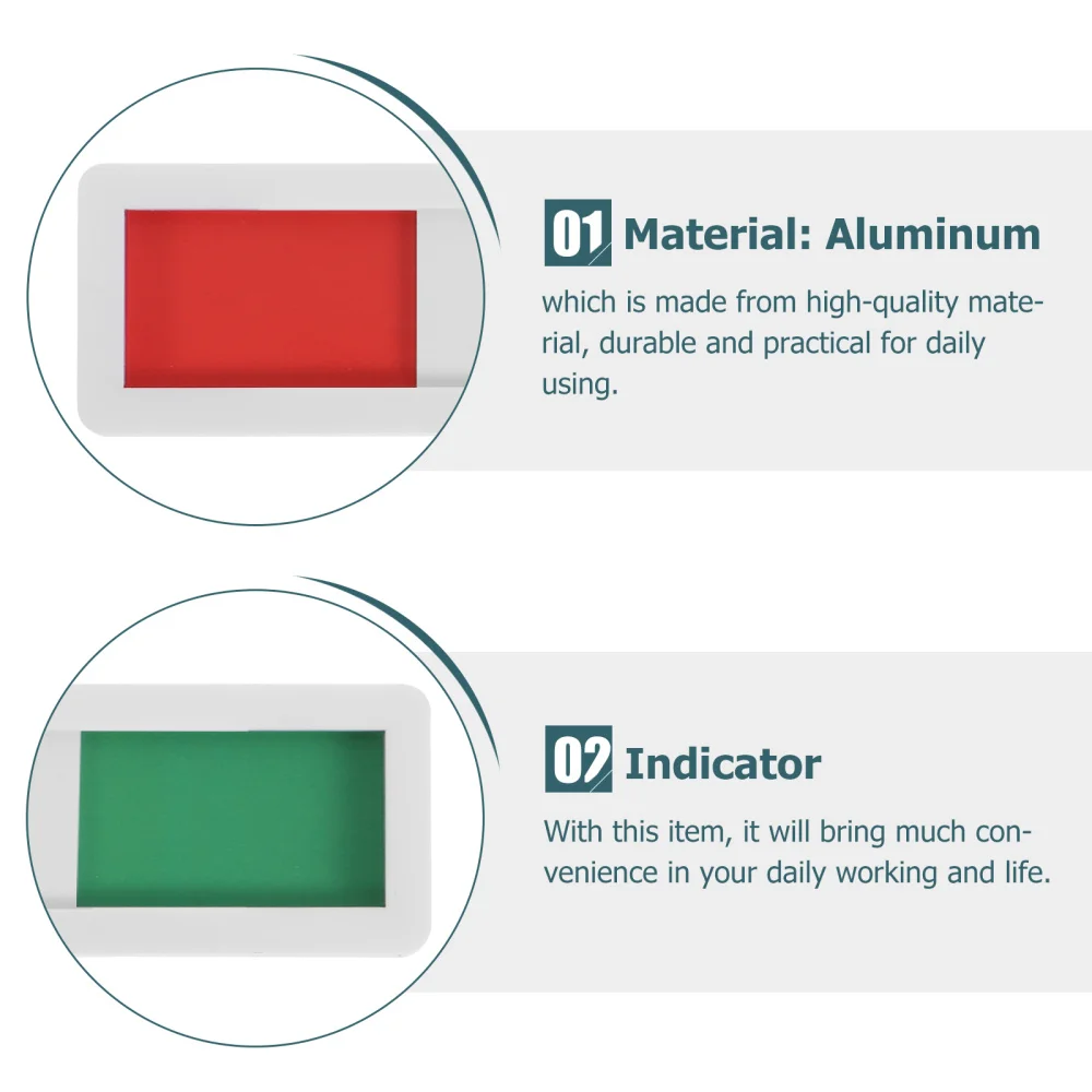 

Blank Slider Door Indicator Privacy Slider Door Indicator for Restroom Hotel