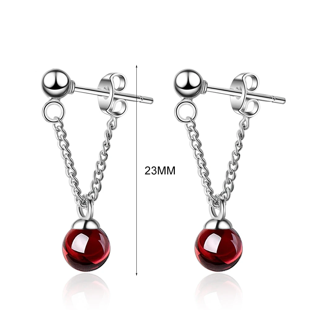 Женские серьги-подвески MEETSOFT из серебра 925 пробы с защитой от аллергии | Украшения