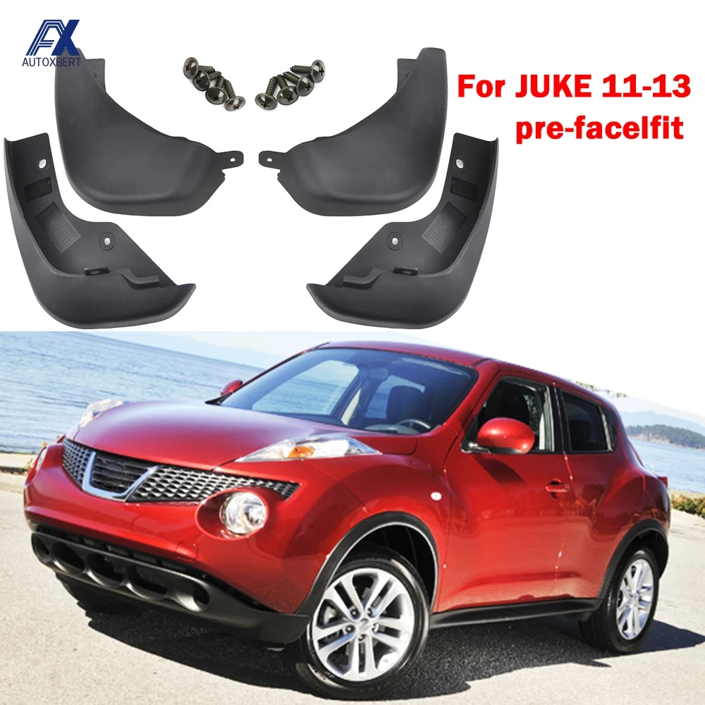 For Nissan Juke 11-14 Front Rear Mudflaps Mud Flaps Mudguards Splash Guards | Автомобили и мотоциклы