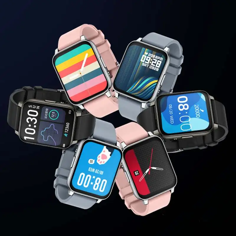 

Bakeey P36 1.69 Inch Smart Watch Wristwatch Multiple Watch Face Men Women's Fitness Watch Heart Rate Monitor Men's Sport Watches