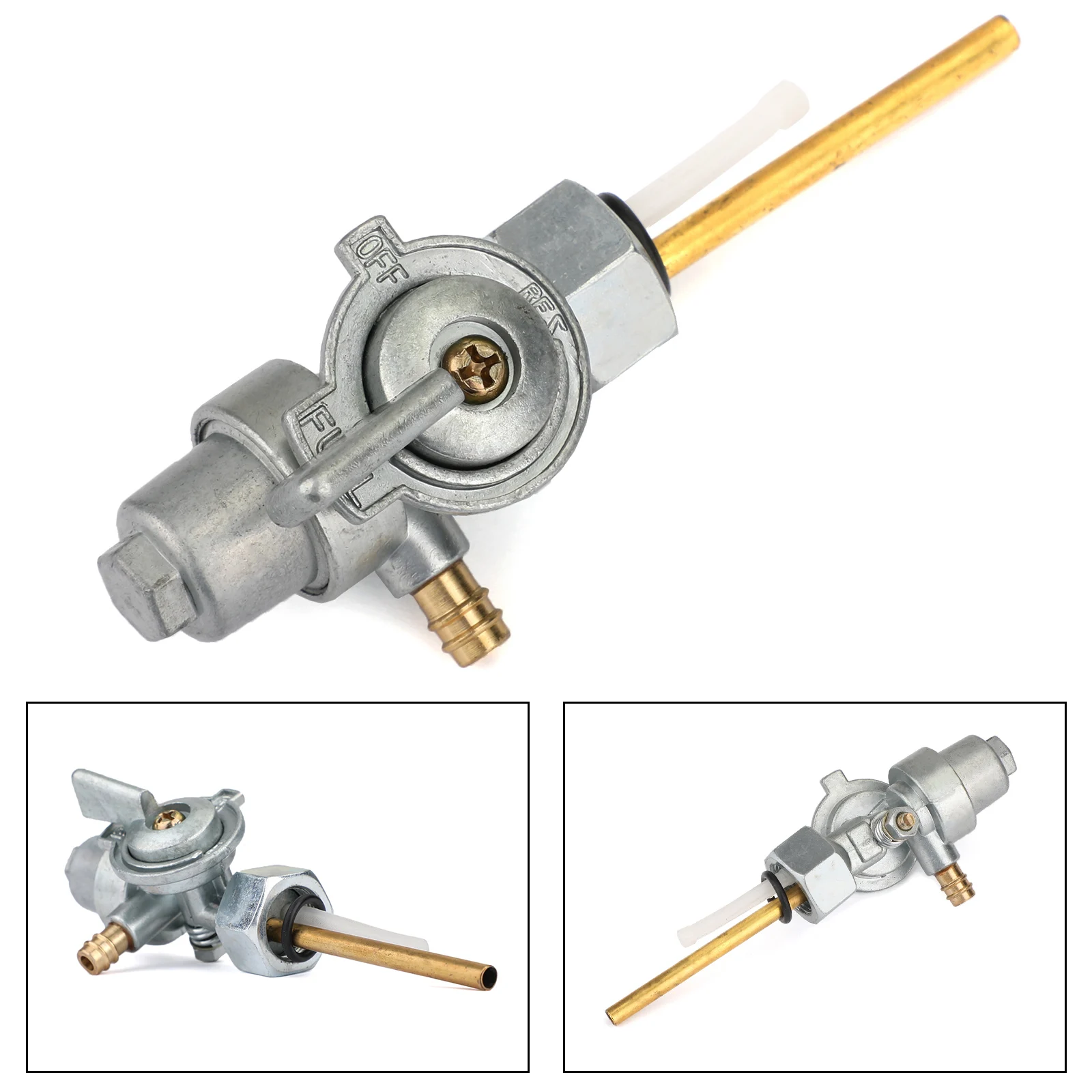 Areyourshop для YAMAHA YG1 YJ1 GT1 DT100 DT80 GT80 RD50 RD60 YZ80 топливный вакуумный Petcock алюминиевый
