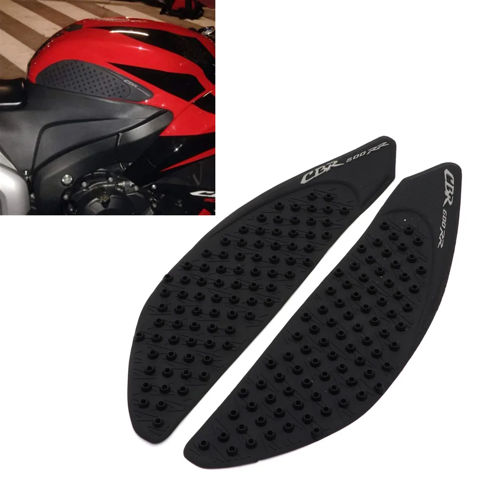 

Motorcycle Gas Tank Pad Gas Fuel Knee Grip Decal Protector Traction Side Pads for Honda CBR600RR 2007 2008 2009 2020 2011 2012