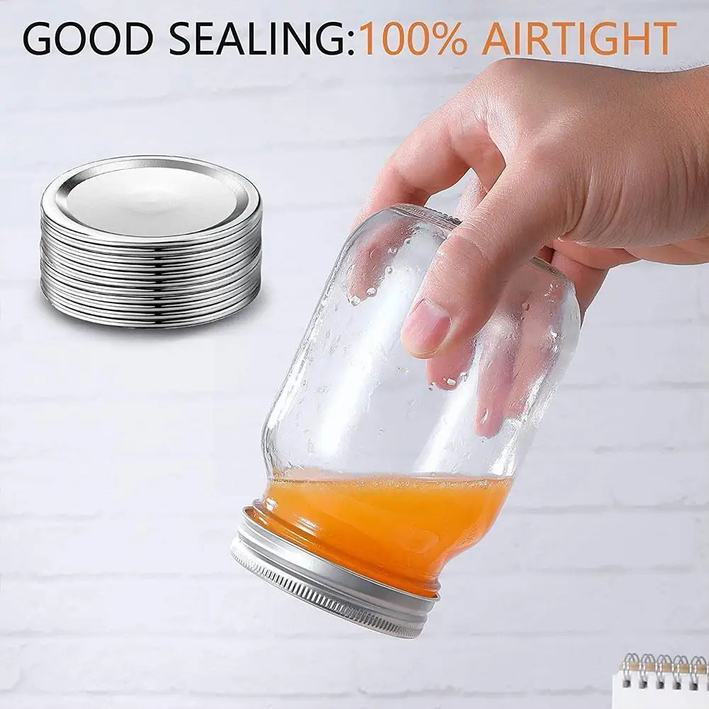 

50 шт., силиконовые герметичные кольца для пищевых продуктов, 70 мм