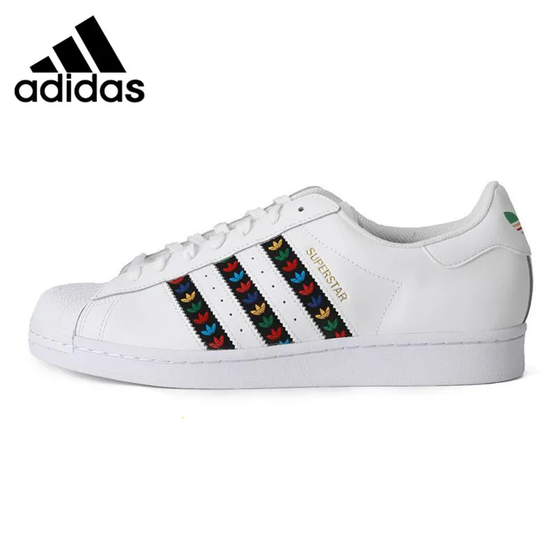 

Оригинальное новое поступление, оригинальные кроссовки Adidas SUPERSTAR унисекс для скейтбординга
