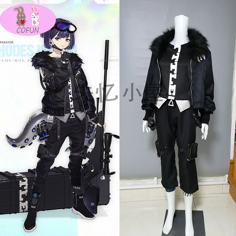 

Anime! Arknights Andreana RHODES ISLAND Version 1.0 2.0 Game Suit Gorgeous Uniform Cosplay Costume Halloween Party Outfit NEW