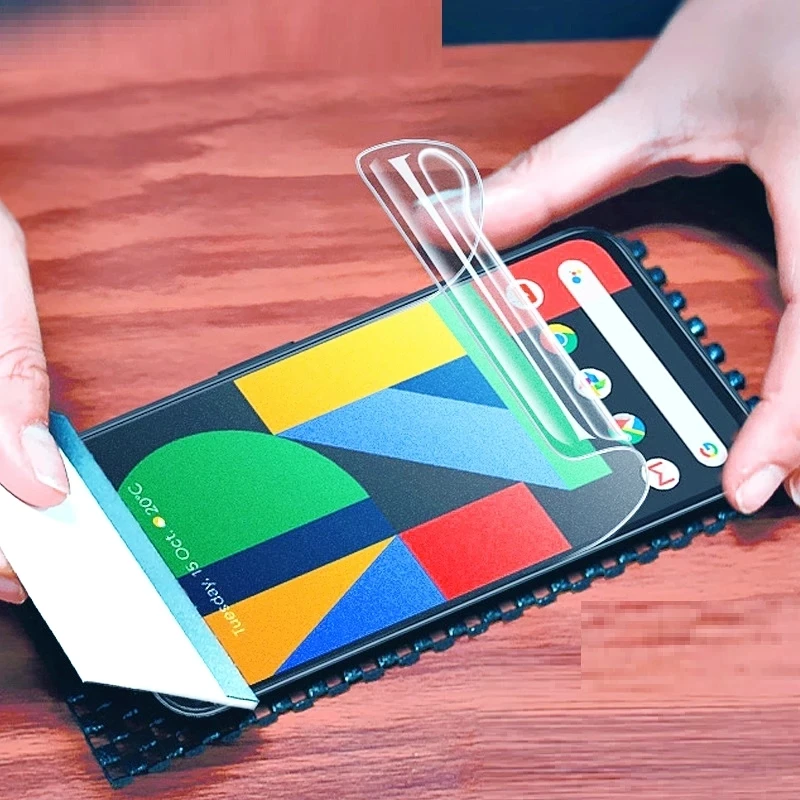 Гидрогелевая пленка для Google Pixel 4 3A 3 5 4A 2 XL Защитная полного экрана Pixel4 Pixel3 Pixel2 4xl 3xl