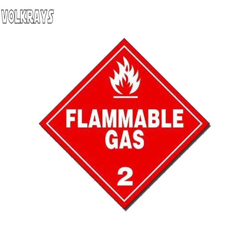 

Аксессуары для легковоспламеняющихся газов Volkrays, светоотражающая водонепроницаемая крышка, царапины, ПВХ наклейка, 12 см * 12 см