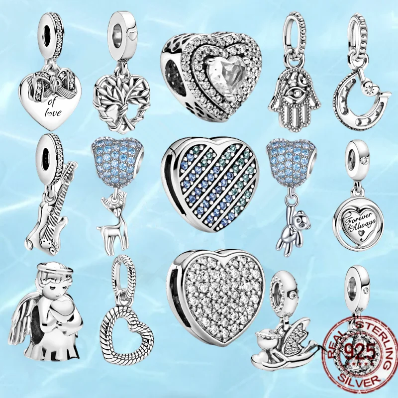 

Бусины из серебра 925 пробы для браслета Pandora