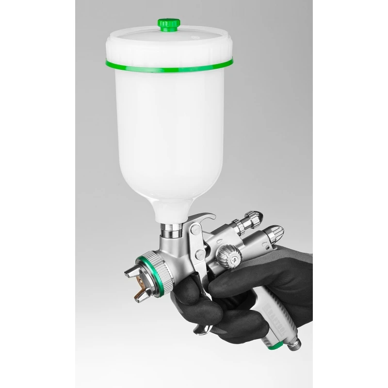 Pneumatic paint sprayer KRAFTOOL PRO Jeta 1000 tool tools instrument instruments Grinding machines machine gun guns air wrench wrenches Compressor