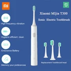 Xiaomi Mijia T300 звуковая электрическая зубная щетка Mi умная Зубная щетка головка высокочастотный Вибрационный магнитный двигатель
