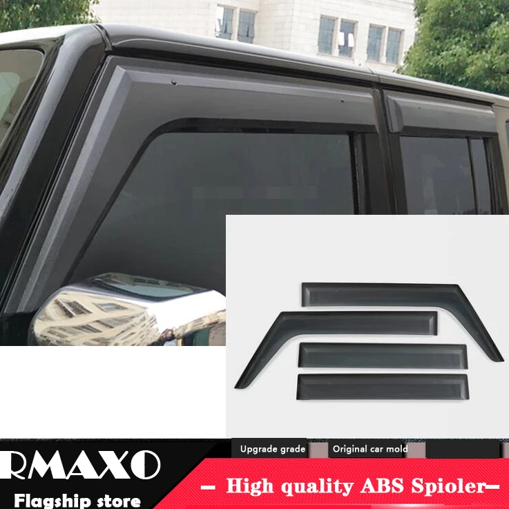 Для JEEP Wrangler 2004 2017 пять дверей автомобиля пластиковый козырек вентиляционные