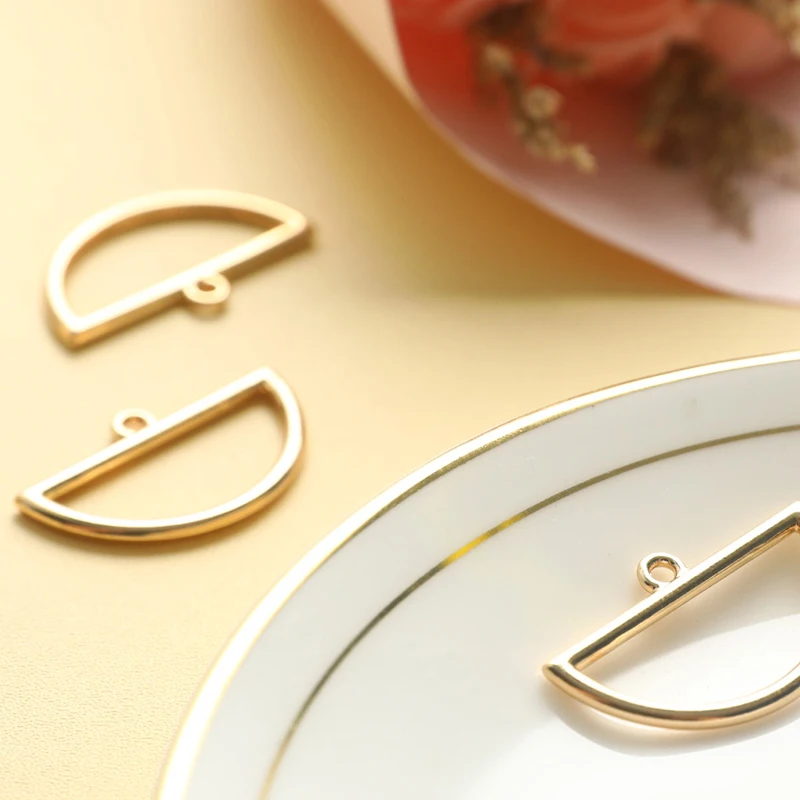 

4pcs/lot Geometric Charms For Jewelry Making Accessories For Earring Making