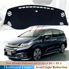Защитная накладка на приборную панель для Honda Odyssey 2014  2019 JDM, аксессуары для приборной панели, коврик от солнца RC1 RC2 2018
