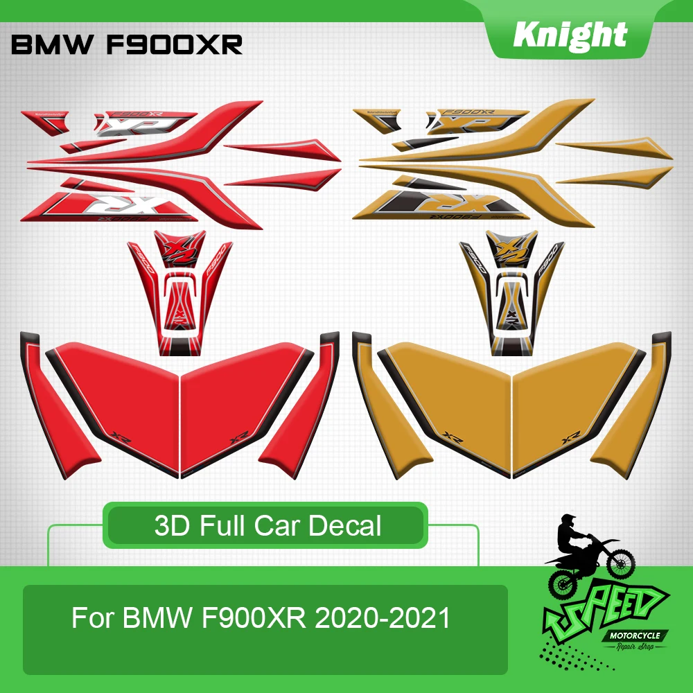 

Подходит для Мотоцикла BMW F900XR f900xr 2020 2021 3D, защита от царапин, задняя фотография, наклейка на топливный бак, Передняя фотография