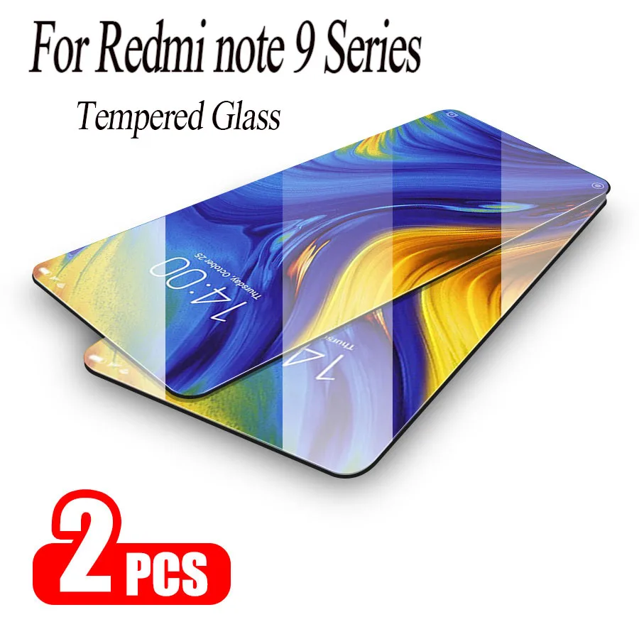 2 шт./лот 9H закаленное стекло для Xiaomi Redmi Note 9S 9 Pro Max K30 Защита экрана 8 7 K20 8T 8A 9Т