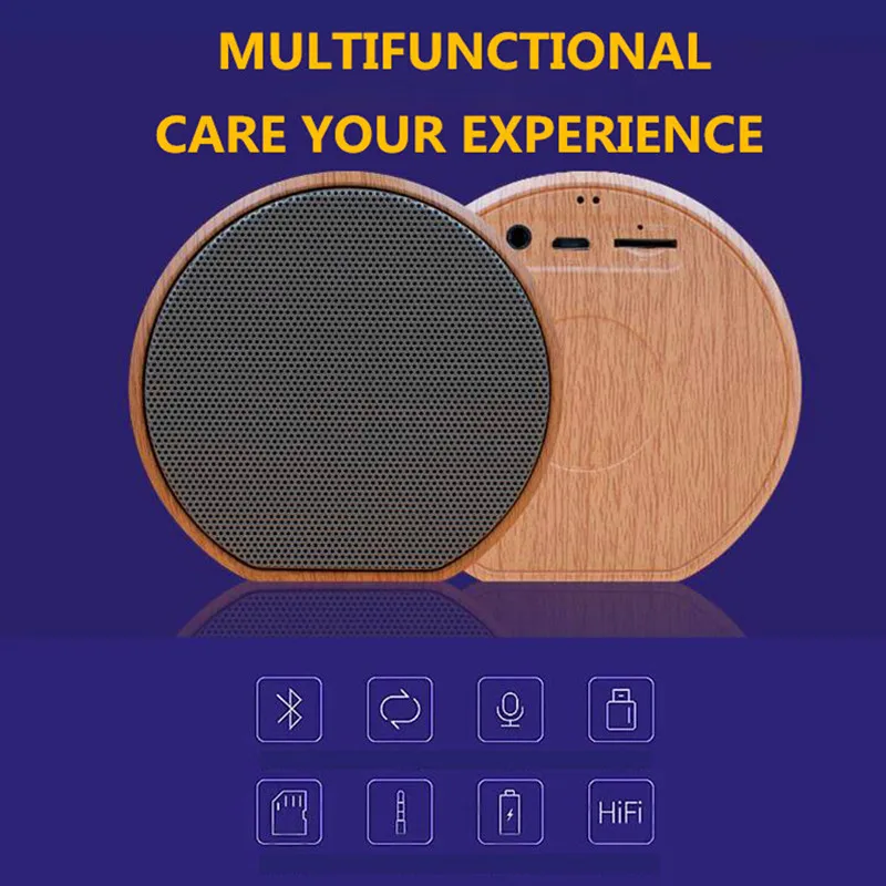 Finlemho Bluetooth динамик беспроводной бас эффект открытый портативный