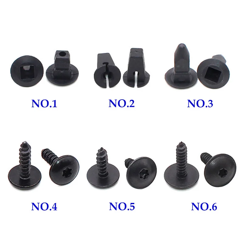 20 штук T20 Torx для Audi A3 A4 A5 A6 A7 Q5 Passat двигателя автомобиля под крышку брызговик