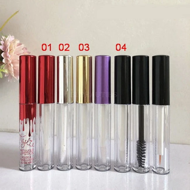 

200pcs 1.5ml Empty Mini Lipgloss Tubes Plastic Clear Lip Gloss Tube Sample Lip Balm Bottles Makeup Tools Cosmetic Containers