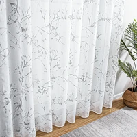 white tulle curtains sheer window curtains for living room the bedroom kitchen modern tulle voile organza curtains fabric drapes
