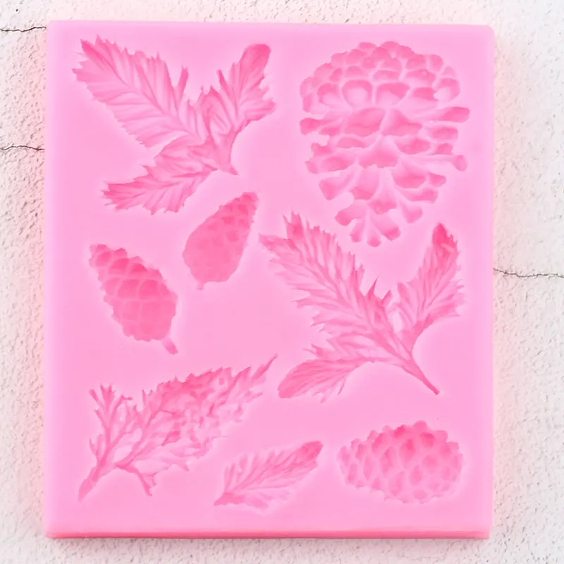 Инструменты для украшения Рождественского торта силиконовые формы выпечки