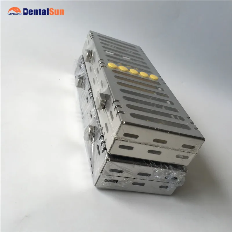 

Dental High Temperature Resistance Stainless Steel And Silicone Rubber Instrument Cassette