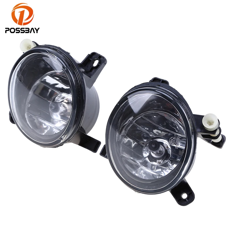 

POSSBAY Fit for Audi A4/S4/Avant/Quattro 2008-2012 Halogen Fog Light Lamp Assembly Daytime Running Lights