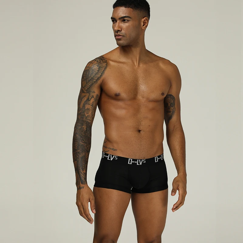ORLVS Брендовое Мужское нижнее белье сексуальные боксеры для мужчин