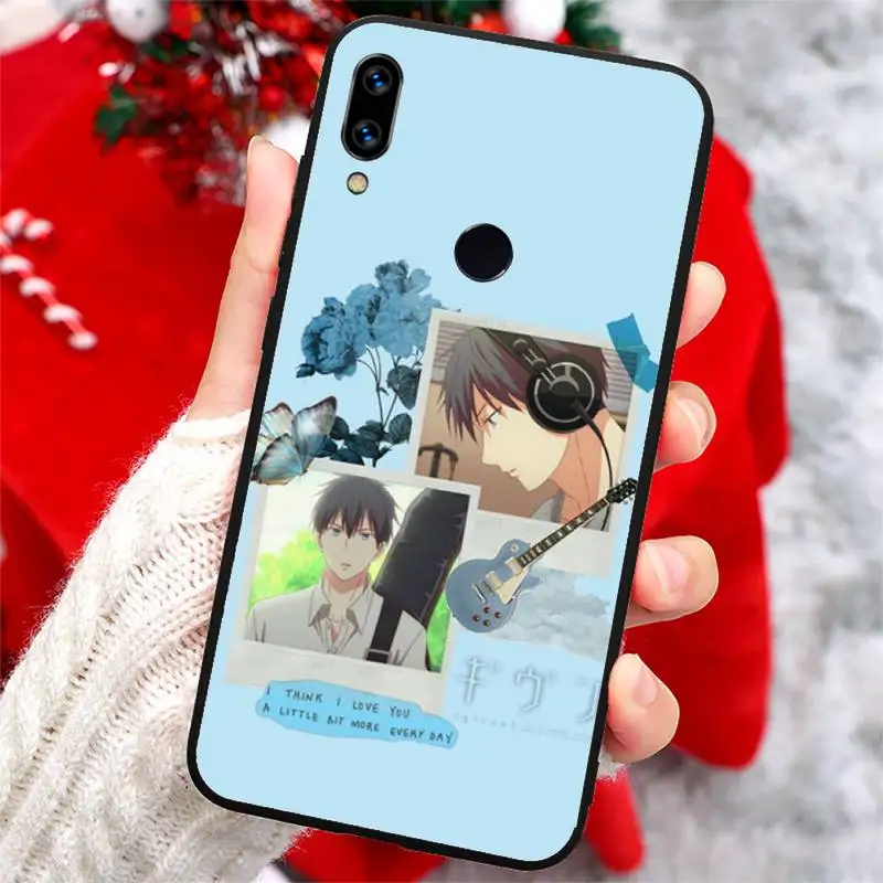 

Given Anime Anime funny pattern cute Phone Case For Xiaomi Redmi note 7 8 9 t k30 max3 9 s 10 pro lite