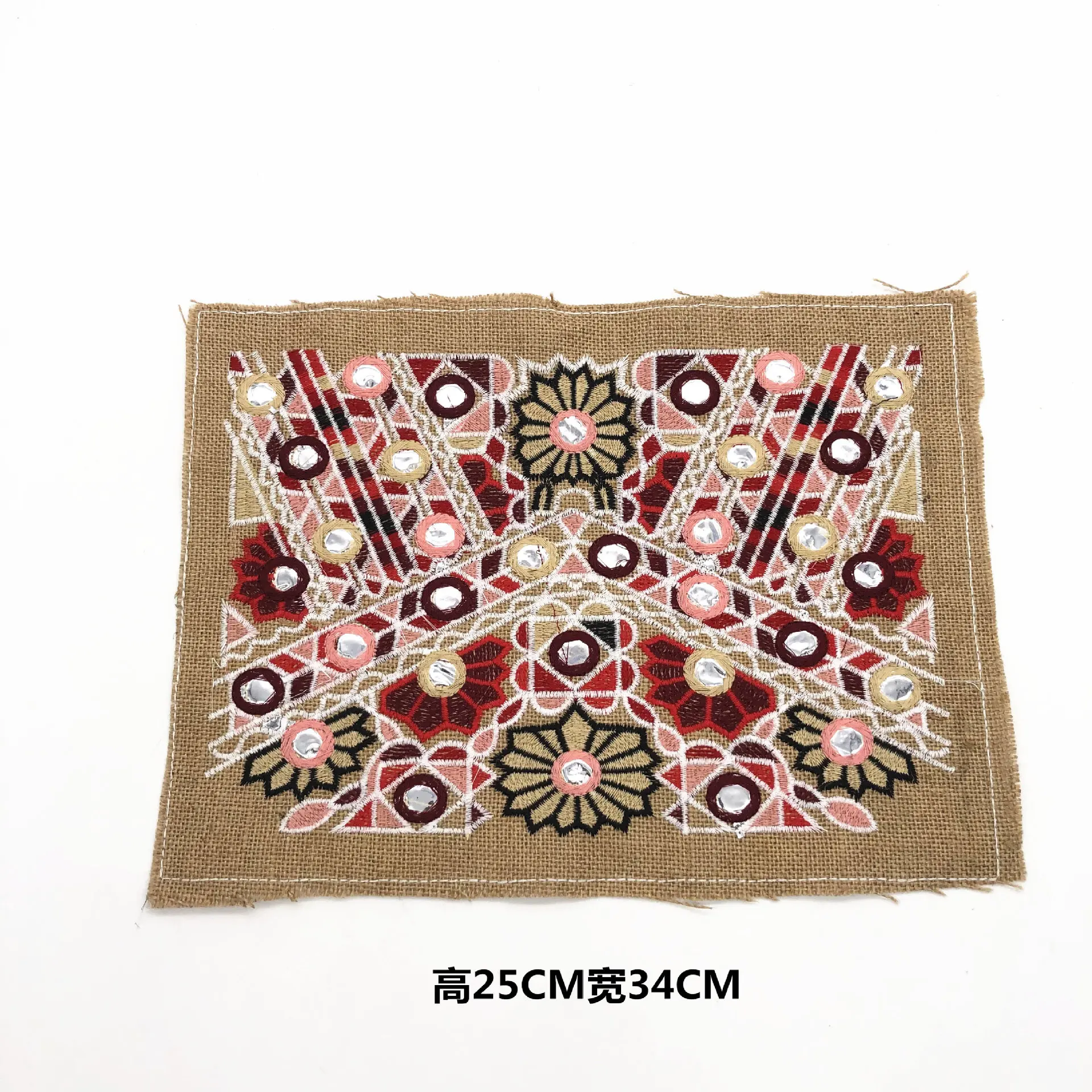 1 шт. этнический бутик вышивка крестиком аксессуары аппликация цветок Швейные