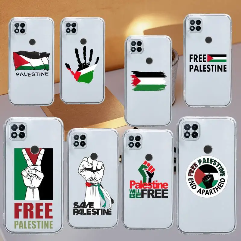 

Free palestine National flag Phone Case Transparent for Xiaomi redmi note 8 9 10 11 t lite pro ultra mix 4 k40