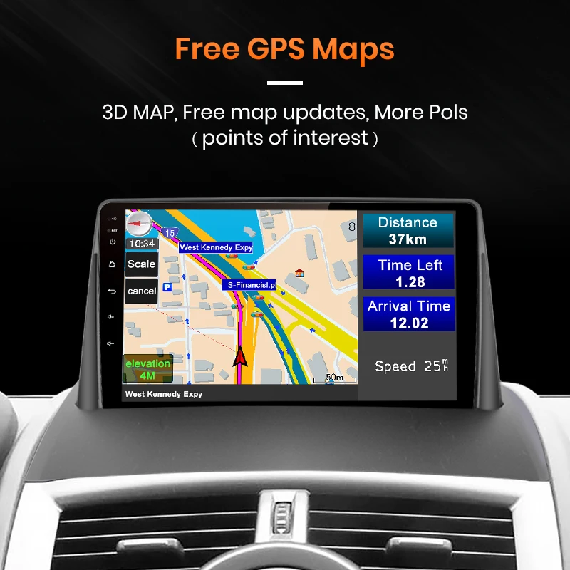 Автомагнитола AWESAFE PX9 для Renault Megane 2 2002-2009 мультимедийный видеоплеер с GPS 2din Android 10 0