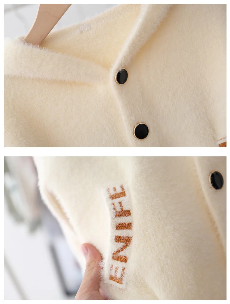 

Girls Sweaters 2019 Autumn Toddler Sweater Children's Cardigan Coat Girls Sweaters