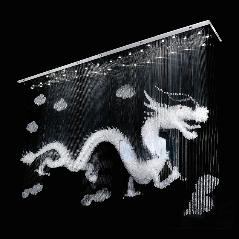 

art modelling K9 crystal luxury chandelier