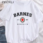 Винтажная Футболка Barnes 1917, Женская Повседневная футболка Bunky The Solider с коротким рукавом, топы, Хлопковые женские топы унисекс, Прямая поставка