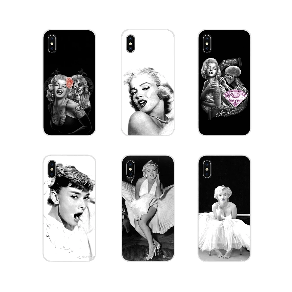 Одри Хепберн Мэрилин Монро для huawei Nova 2 3 2i 3i Y6 Y7 Y9 Prime Pro GR3 GR5 2017 2018 2019 Y5II Y6II защитный