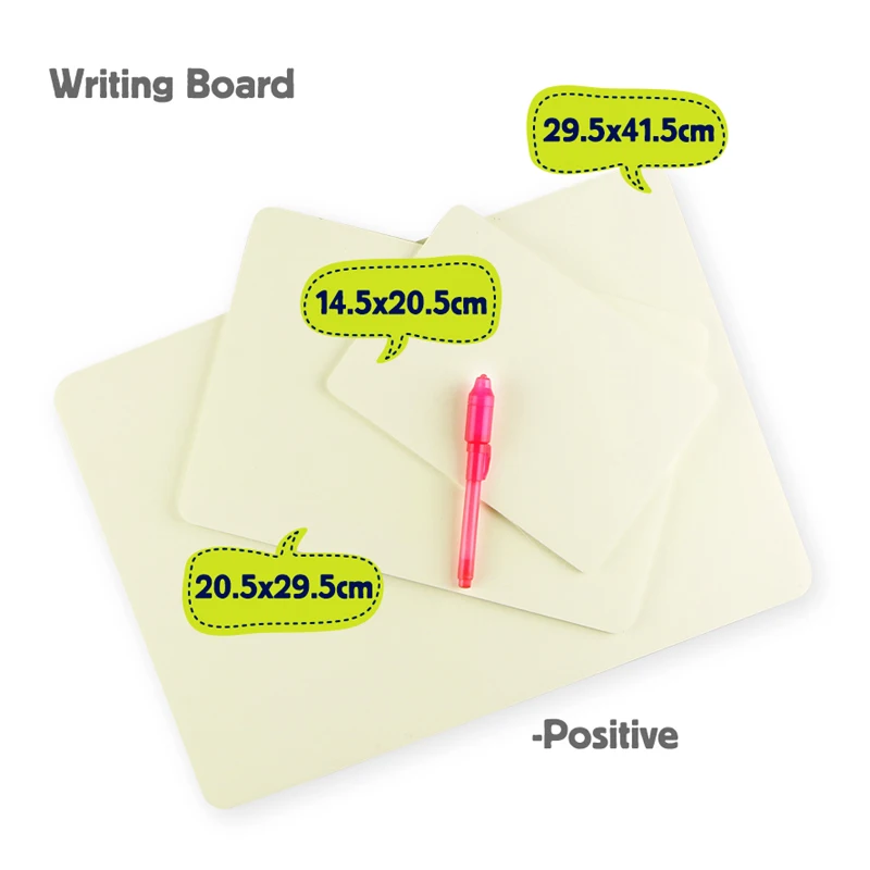 Luminous LED Draw With Light In Dark Children Toys Tablet Magic Drawing Board Set Fluorescent Pen Educational Noctilucent Kids | Игрушки и