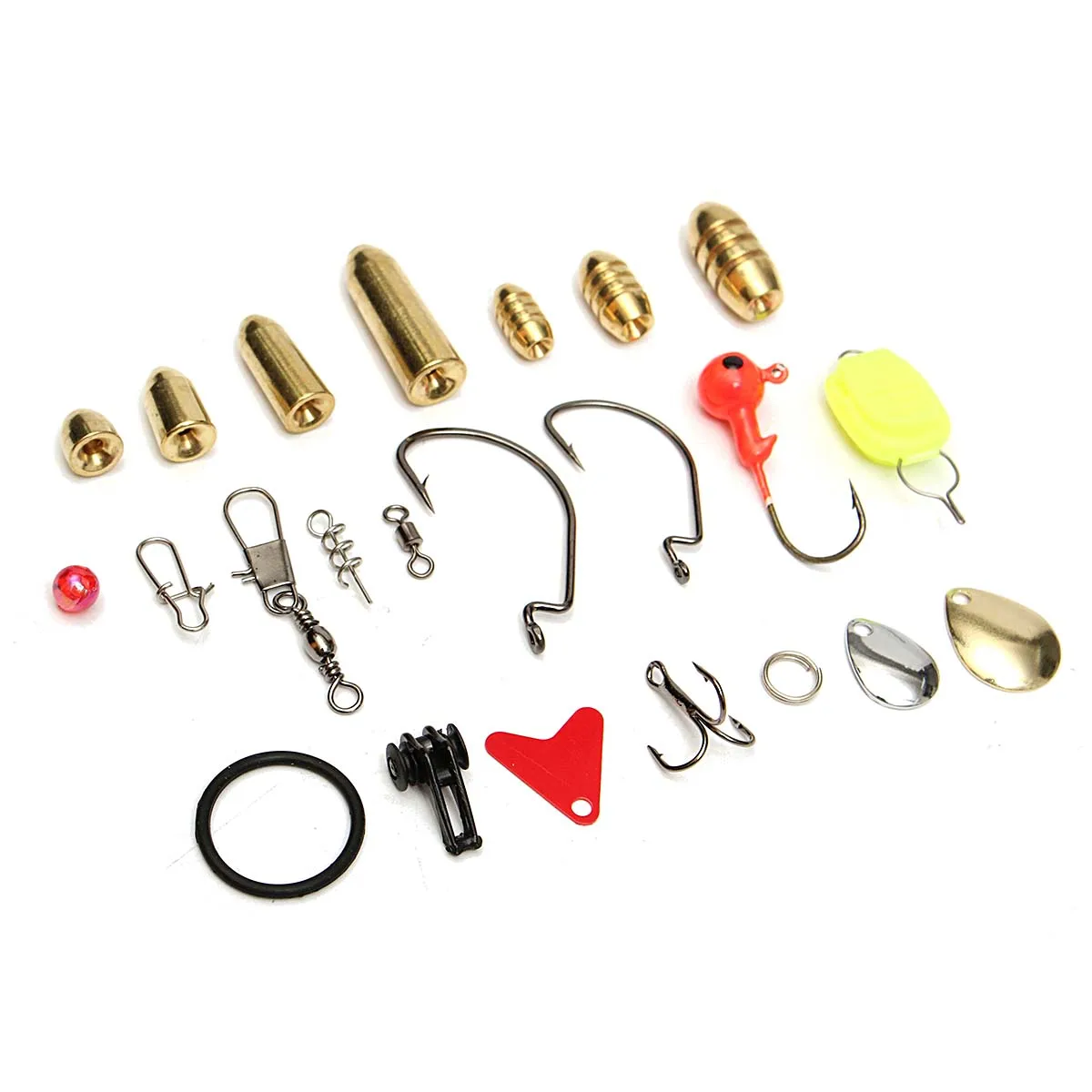 

128pcs/set Fishing Lure Set Hooks Fishing Hard Bait Mini Floating Swing Bait Lures with Storage Box