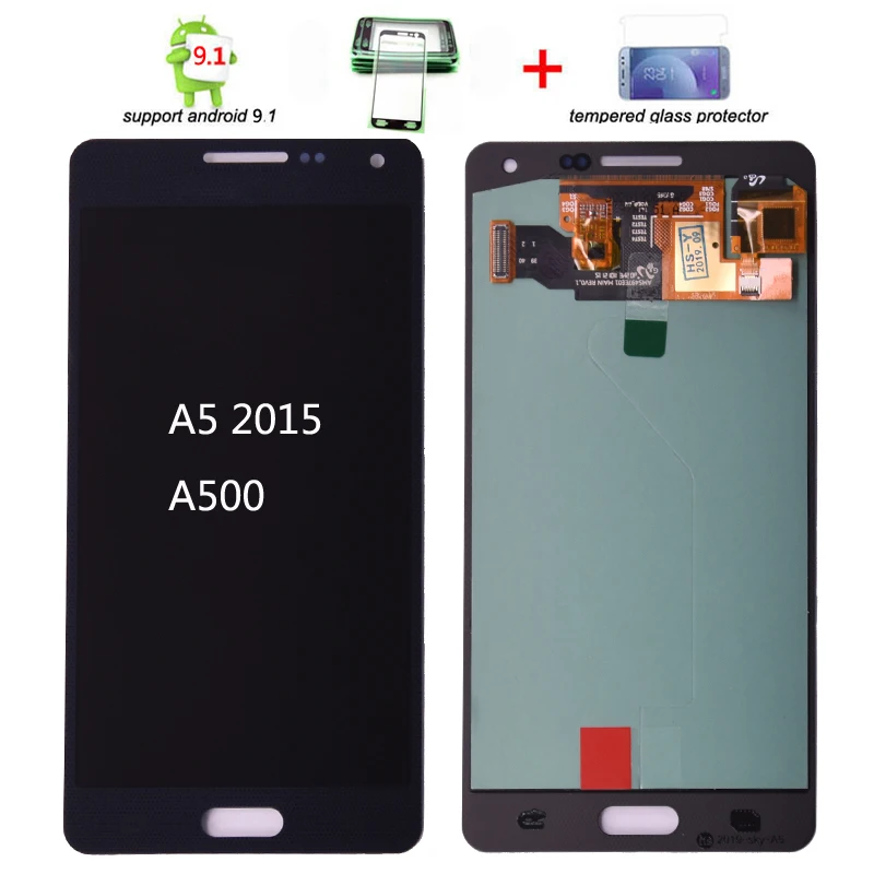 Оригинальный Amoled ЖК дисплей для samsung Galaxy A5 2015 A500 A500F A500M A500Y A500FQ и кодирующий