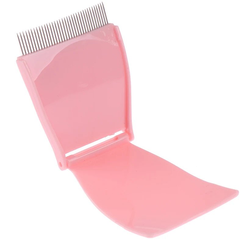 Профессиональные складные стальные иглы расческа для ресниц Кисть макияжа