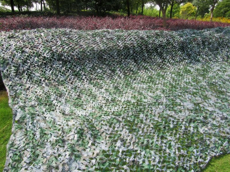 1.5X4M Camouflage Net Multiple Colors Available Oxford Cloth 2 Layer Sun Shade Camo Netting Outdoor Camping Hunting Decoration | Спорт и