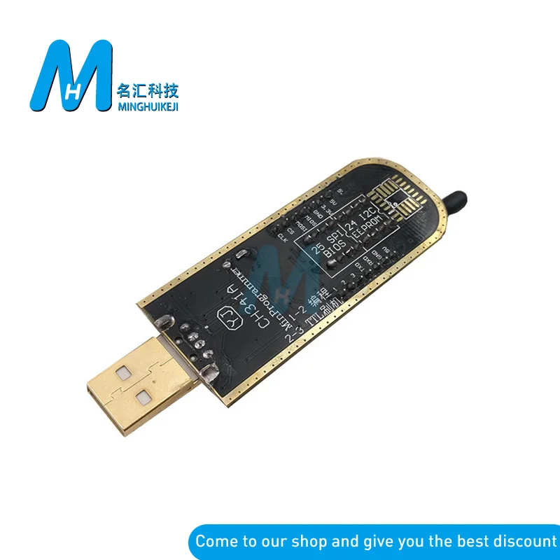 USB-программатор EEPROM серии CH341A CH341 24 25 с программным обеспечением и драйвером +