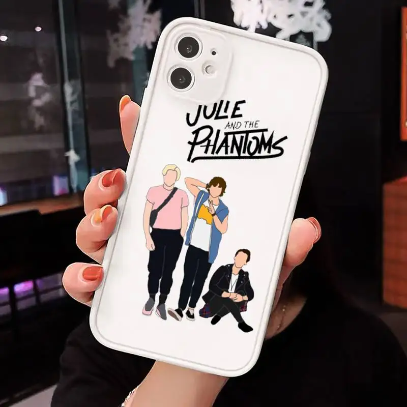 

American TV Julie and the Phantoms Phone Case Matte Transparent for iPhone 7 8 11 12 s mini pro X XS XR MAX Plus cover funda