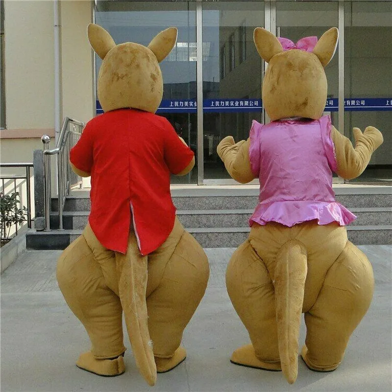 

new Adults Halloween Kangaroo Mascot Costume Suits Party Game Dress Outfits Clothing Advertising Hallowen Cosplay Unsiex Gift