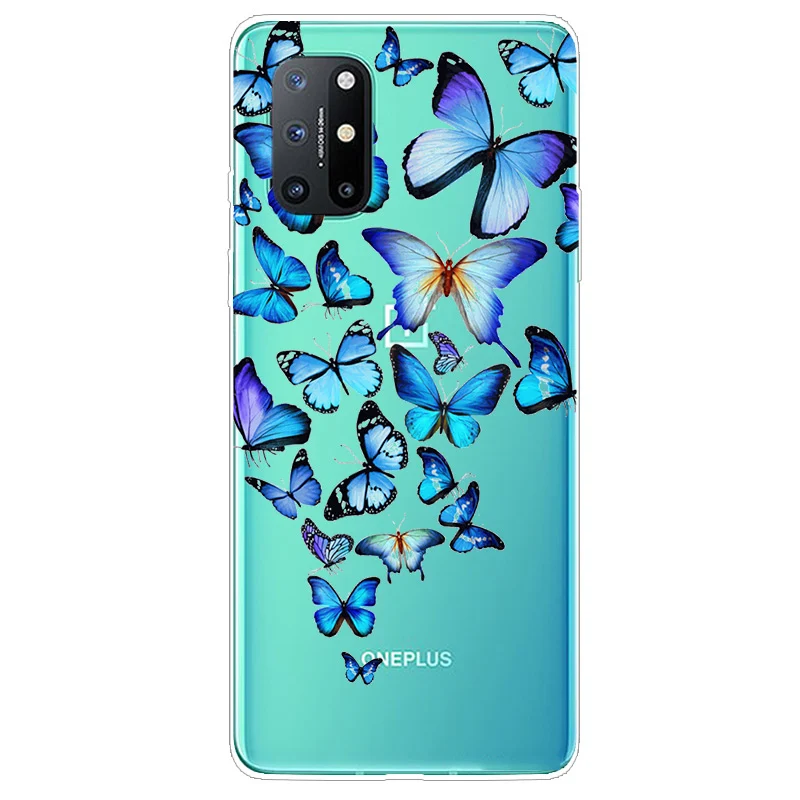 for oneplus 8t case tpu silicone soft cartoon clear case for oneplus nord n10 n100 phone cover one plus 8t 8 t nord n10 coque free global shipping