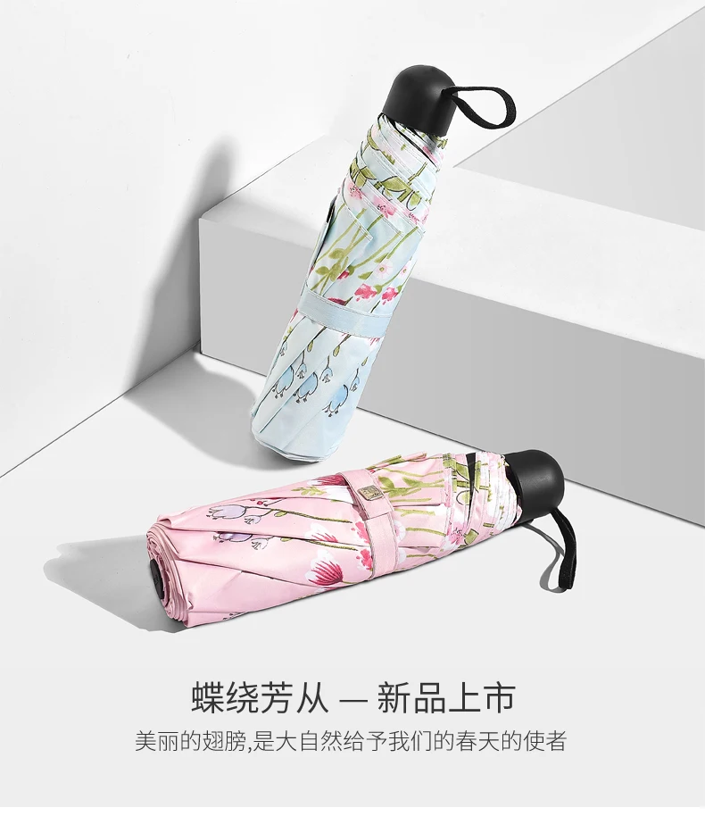 

Five-folding Colorful Children Umbrella Windproof Travel Lightweight Strong Wind Umbrella Outdoor Guarda Chuva Rain Gear JJ60YS