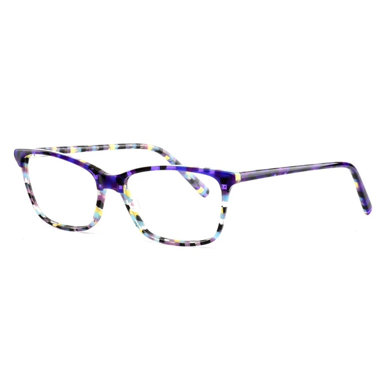 

Fashionable color plate glasses frame for office use by students