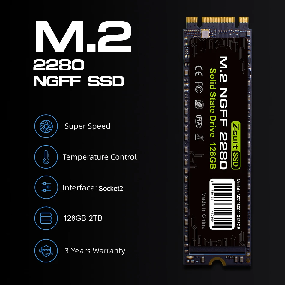 zsuit ssd m2 nvme 22801tb 512gb256gb 128gb m 2 pcie 3 04 internal solid state drives hard disk for laptop desktop ngff 2900mbs free global shipping